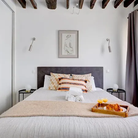 Bnbnova - 1br Le Marais & Arts Et Metiers Paris