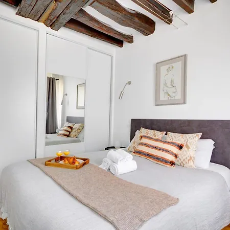 Bnbnova - 1br Le Marais & Arts Et Metiers
