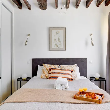 Bnbnova - 1br Le Marais & Arts Et Metiers Paris